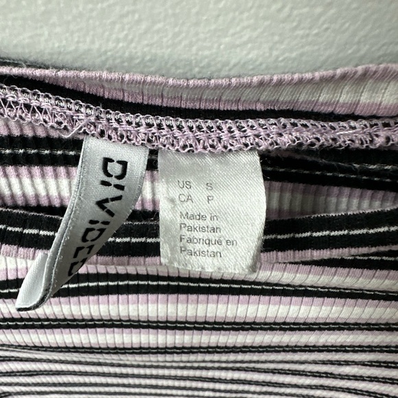 H&M Striped Crop Top - Picture 3 of 4